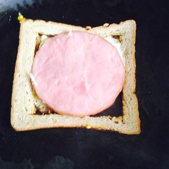 营养早餐—吐司三明治的做法图解4