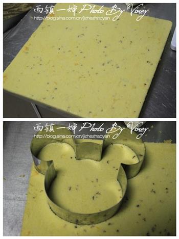 花朵米妮芒果冻芝士蛋糕的做法步骤7