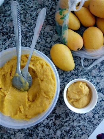芒果酸奶冰淇淋-无奶油低脂版的做法图解2