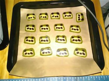 可爱熊猫饼干的做法步骤15