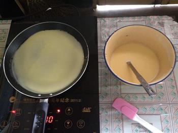 八寸芒果千层蛋糕的做法步骤1