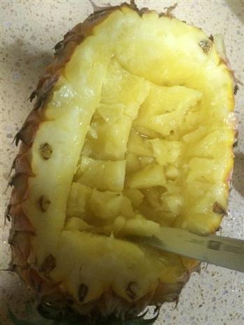 芝士菠萝焗饭的做法步骤4