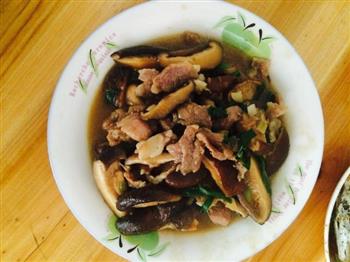 蚝油香菇炒肉片的做法步骤10