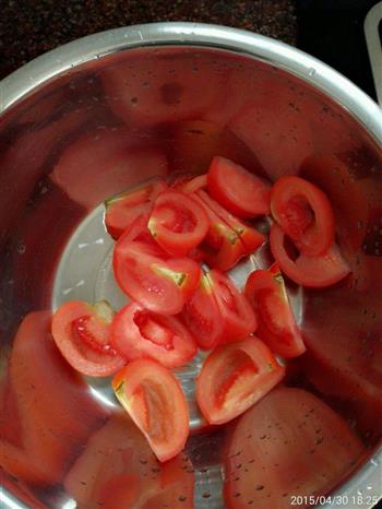 简单的番茄鸡蛋汤的做法步骤1
