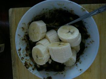香蕉枣泥糯米糍粑的做法步骤2