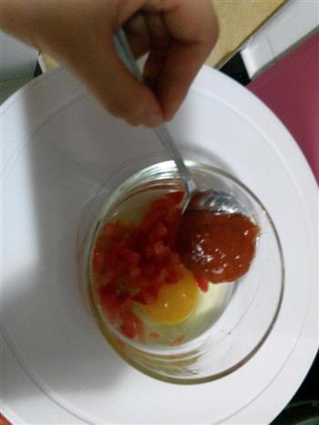 微波鸡蛋西红柿的做法图解6
