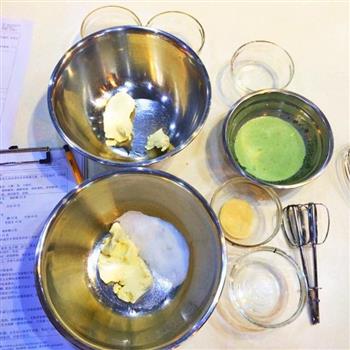 綠茶豆腐芝士蛋糕的做法步骤3