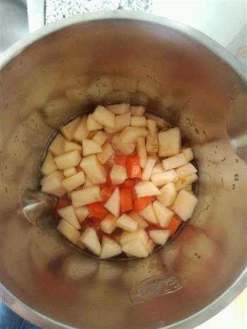 苹果胡萝卜汁的做法步骤3