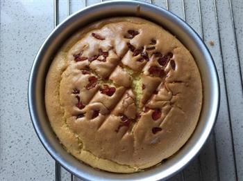 椰香蔓越莓戚风蛋糕的做法步骤1