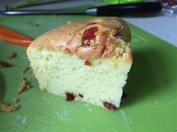 椰香蔓越莓戚风蛋糕的做法步骤3