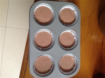 可可麦麸海绵小蛋糕的做法步骤9