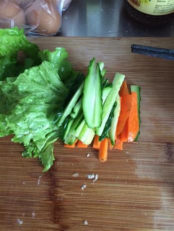 瘦身健身必备美味时蔬鸡肉卷的做法步骤7