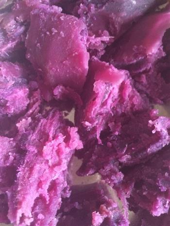 美味玫瑰馅紫薯包子的做法步骤1