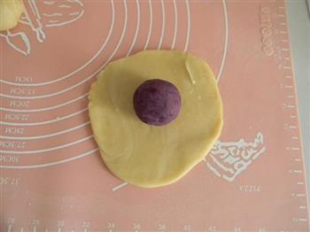 紫薯葵花酥的做法图解13