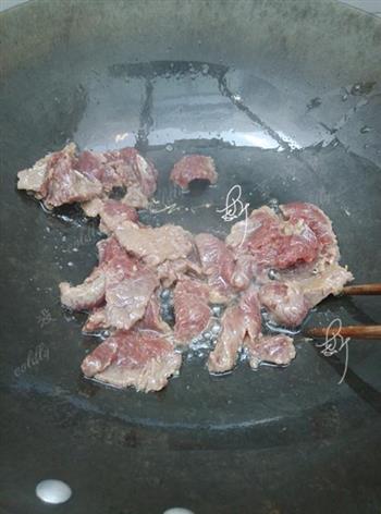 苦瓜炒牛肉的做法步骤7