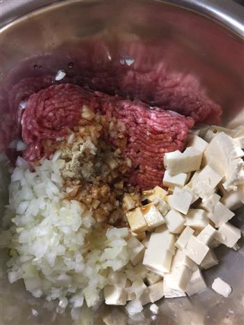 油豆腐塞肉的做法步骤1