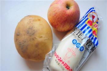 夏季快食-土豆苹果沙拉的做法步骤1