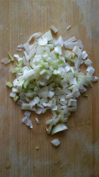 小白菜汆丸子的做法步骤2