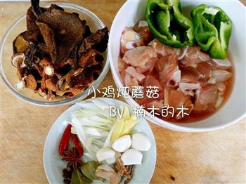 小鸡炖蘑菇+松茸-美味的做法步骤3