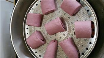 紫薯糕切包的做法步骤8