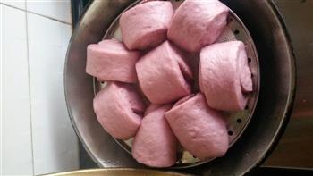 紫薯糕切包的做法步骤9
