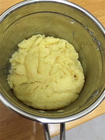 金黄酥脆的奶油泡芙，过程也简单的做法步骤4