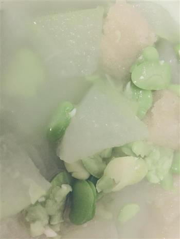 营养好味的冬瓜豆板竹荪汤的做法图解4