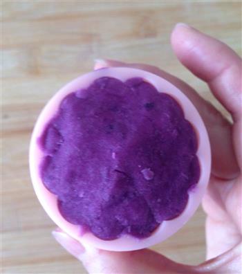 紫薯豆沙糕的做法图解9