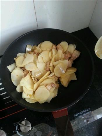 简单快捷辣椒炒土豆片的做法步骤5