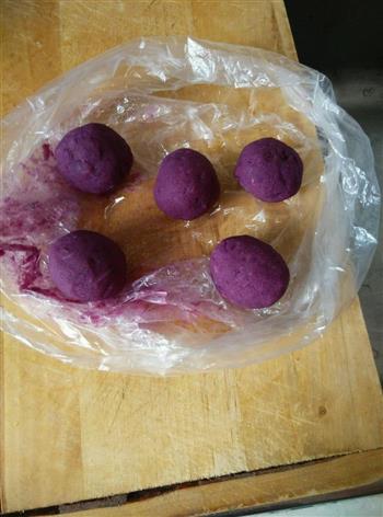 蜂蜜紫薯糕的做法步骤4