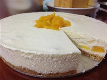 芒果酸奶冻芝士蛋糕的做法步骤8