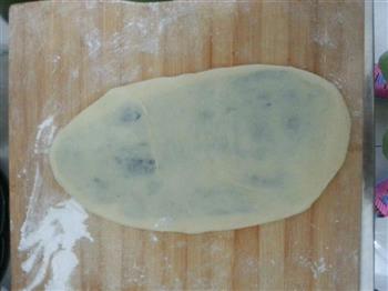 红豆沙花式面包的做法步骤4