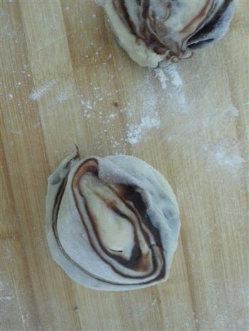 红豆沙花式面包的做法步骤5