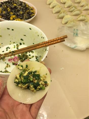 豆干韭菜饺子的做法步骤7