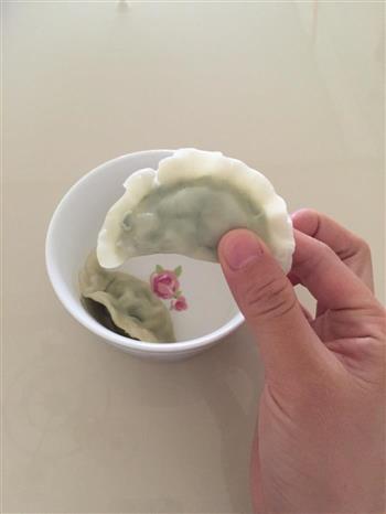 豆干韭菜饺子的做法步骤9