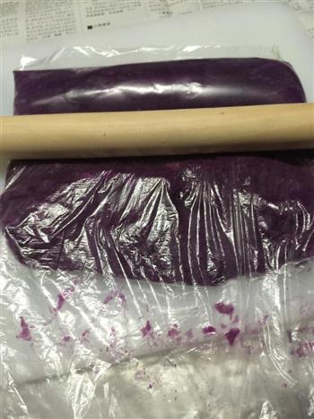 紫薯椰蓉球的做法步骤2