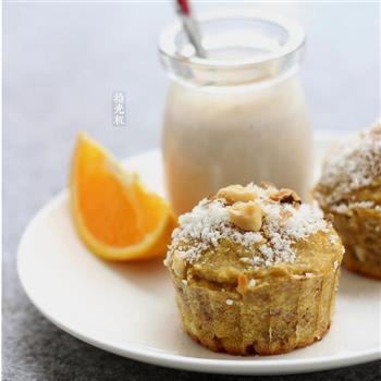 核桃营养早餐-雪顶核桃蛋糕+核桃豆乳的做法步骤13