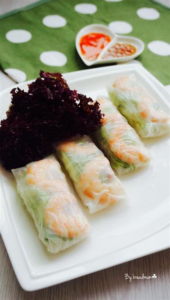越南鲜虾春卷-一款吃到饱的瘦身餐的做法步骤9