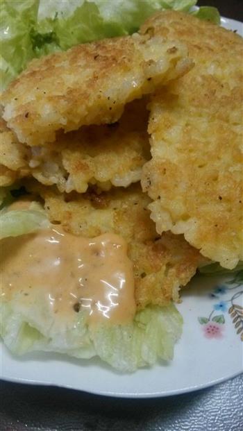 剩米饭香米饼