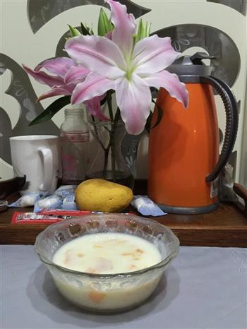 芒果牛奶冻的做法步骤8