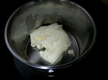 浓香榴莲芝士蛋糕-6寸烤箱版的做法图解3