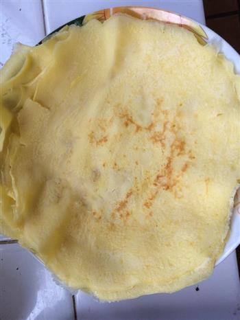 芒果千层蛋糕的做法步骤7