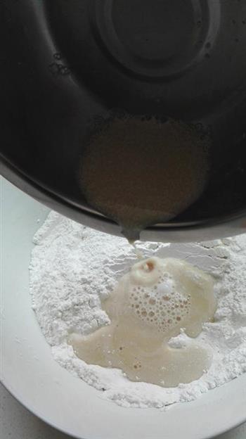 粘米粉牛奶发糕的做法图解2