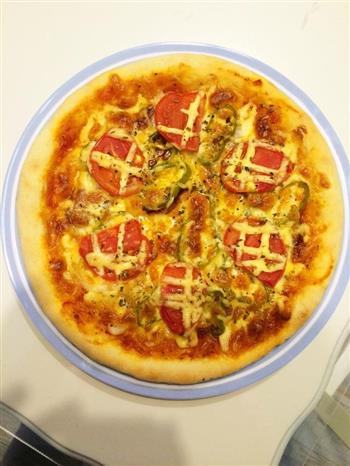 家庭披萨的做法图解13