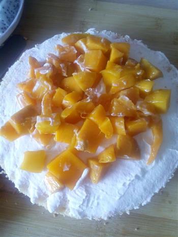 芒果奶油蛋糕的做法步骤2