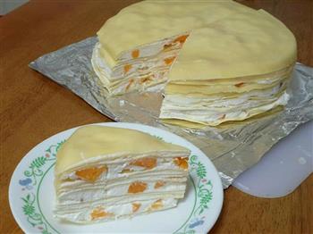 芒果千层蛋糕的做法步骤21