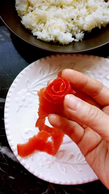 番茄蛋炒饭的做法步骤3