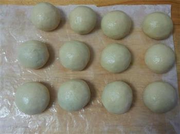 抹茶红豆酥-酥月饼的做法步骤6