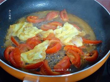 红黑米，西红柿蛋炒饭的做法步骤8