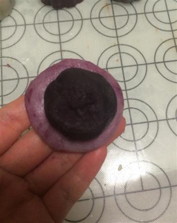 奶香紫薯冰皮月饼的做法图解9